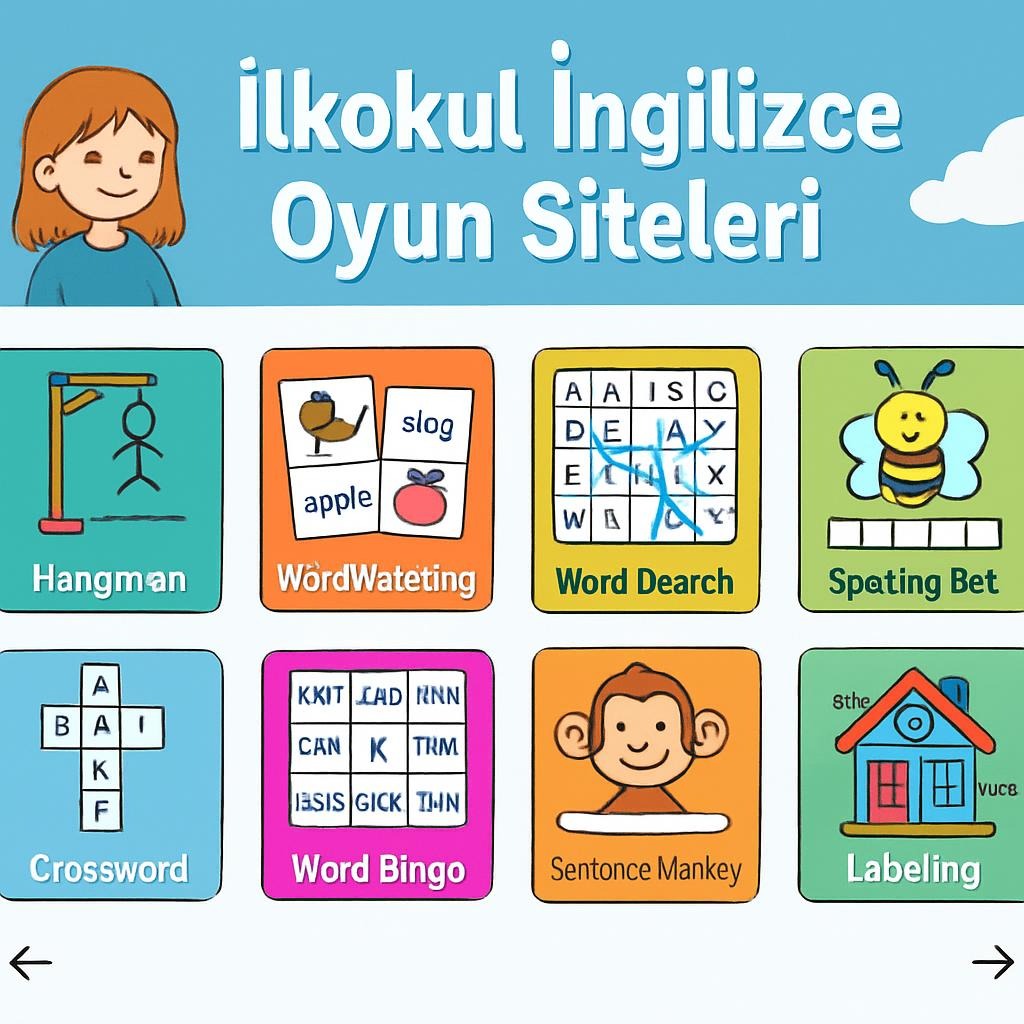 ilkokul ingilizce oyunları