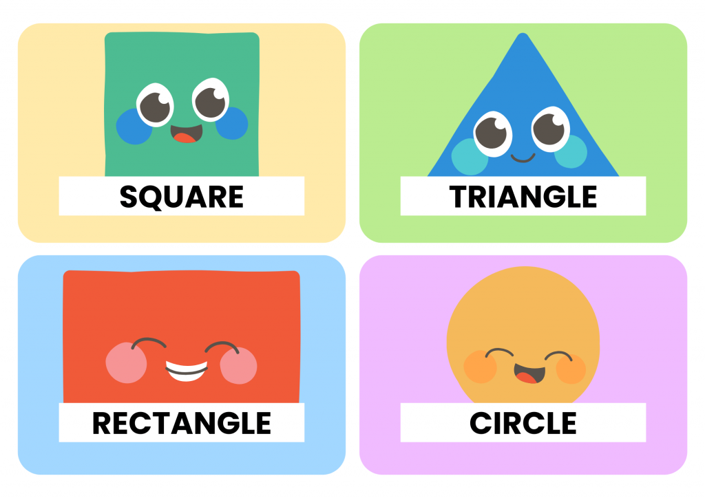 ingilizce kelime kartları - şekiller