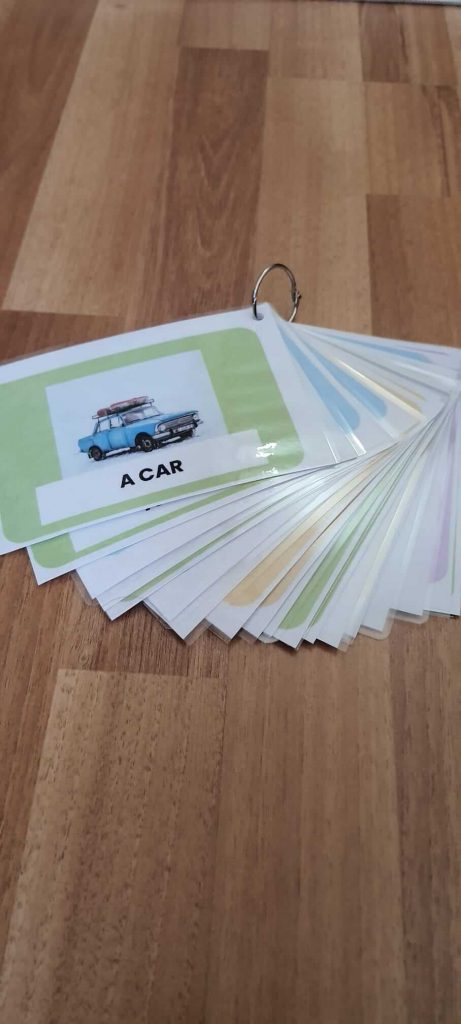 ingilizce kelime kartları - şekiller